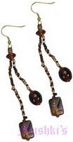 Glass Beaded Earring - click here for large view